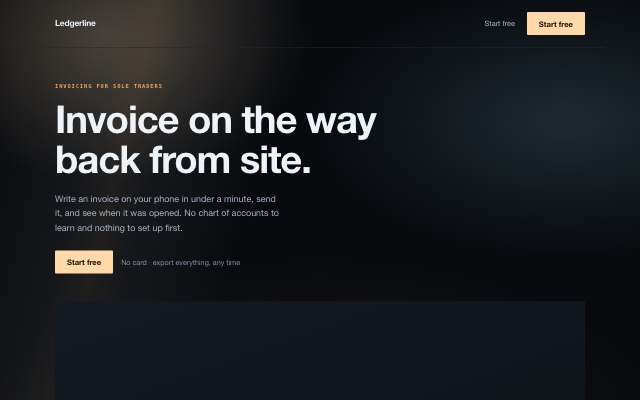 Light Well — the product-led page in this direction